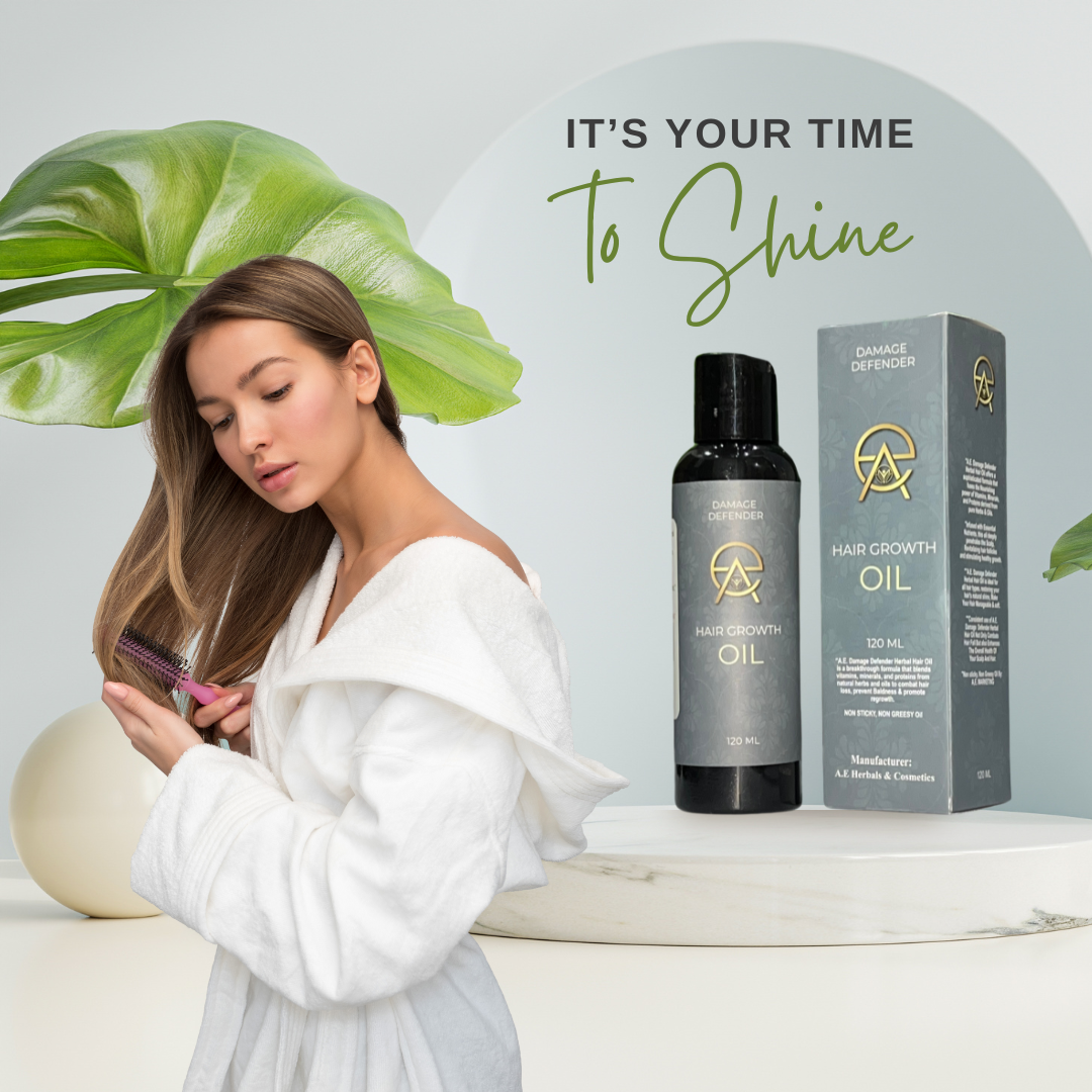 AE Damage Defender Herbal Hair Oil